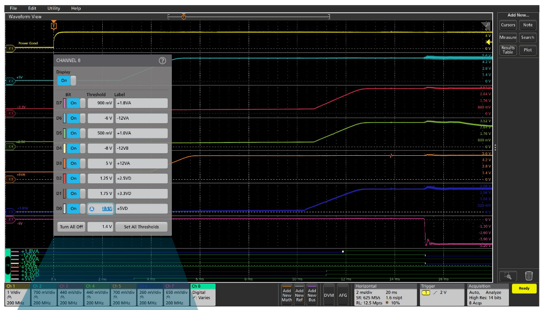 2001 SPECIFIED CALIBRATION INTERVALS