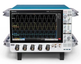 7 Series DPO oscilloscope with a low noise measurement screen