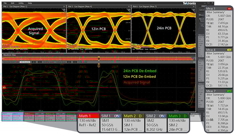 Multiple SIMs DeEmbed 12in and 24in PCB_V2