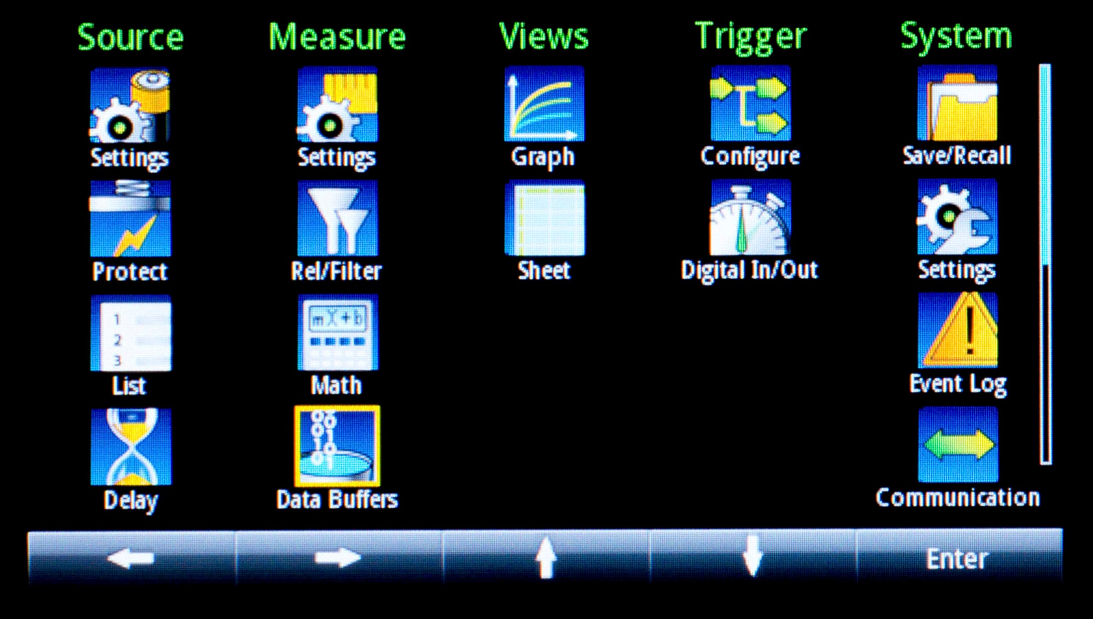 2280S menu screen