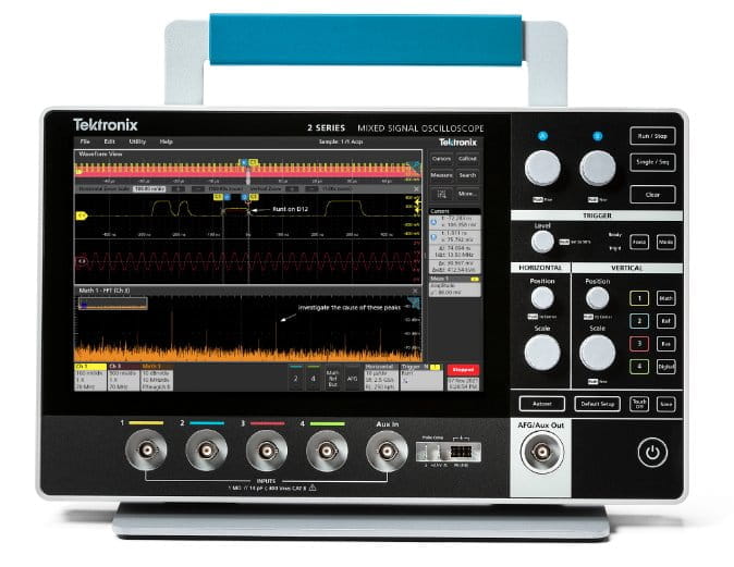 2 Series - Front View | Tektronix