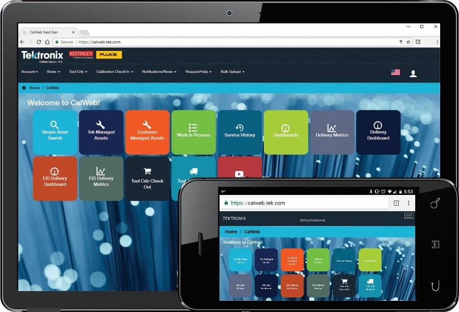 CalWeb: Calibration Management Built for Customers