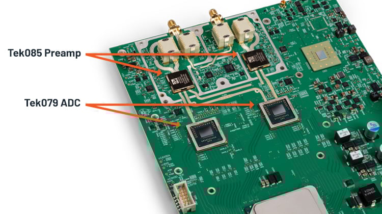 Tektronix Tek079 custom ASIC: built for 7 Series performance oscilloscopes, engineered for unmatched signal fidelity