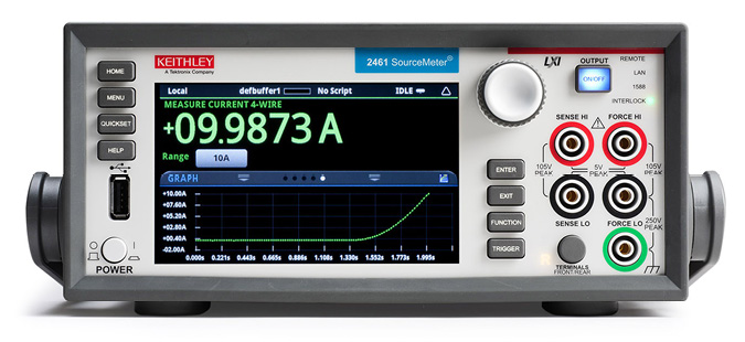 2461 SourceMeter SMU Instrument | Tektronix