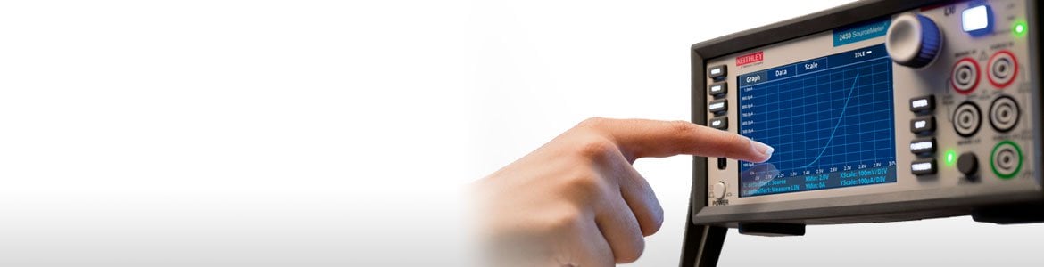 Keithley Touchscreen SMU