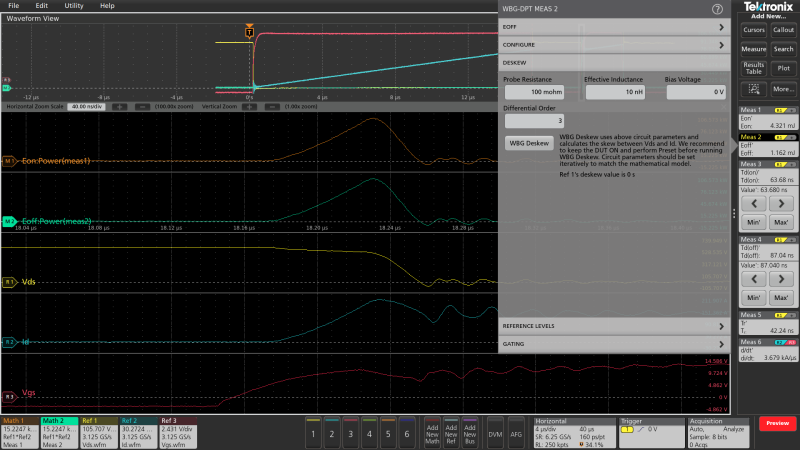 A New Software Deskew Approach Accelerates Double Pulse Testing | Tektronix
