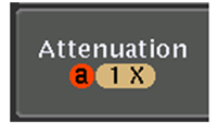 Oscilloscope probe adjustment menu