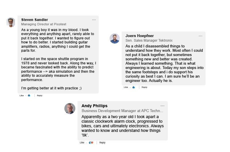 National Engineers Week quote. Engineers have been inspired to start by many things.