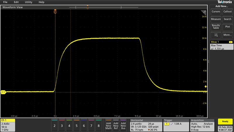 A pulse for application on a failed device