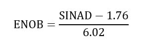 ENOB Formula