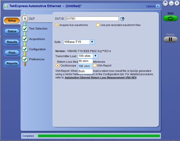 10Base T1S Automotive Ethernet Compliance Test Solution Datasheet