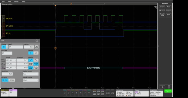 3 4 5 6Series MSO Serial Bus Analysis Datasheet