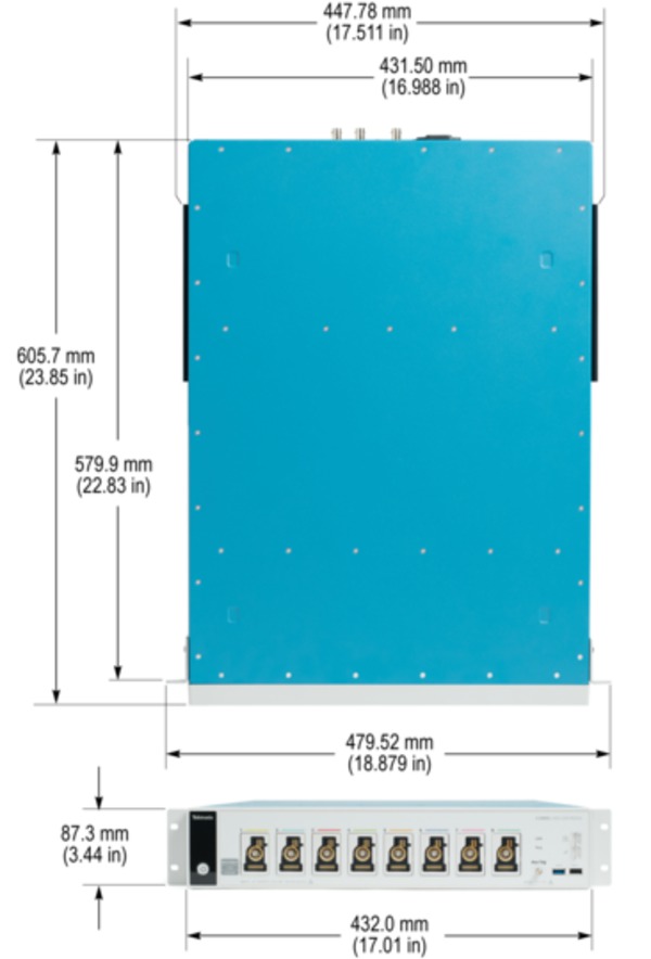 5 Series MSO MSO58LP Oscilloscope Datasheet