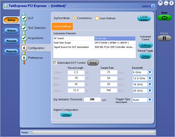 DPO MSO70000 Option PCE3 PCE4 Datasheet