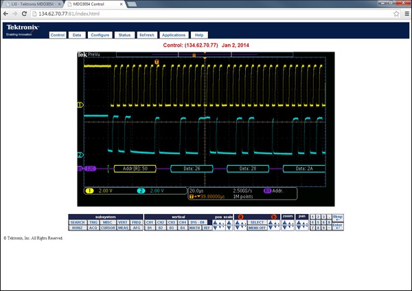 MDO3000 Oscilloscope Datasheet