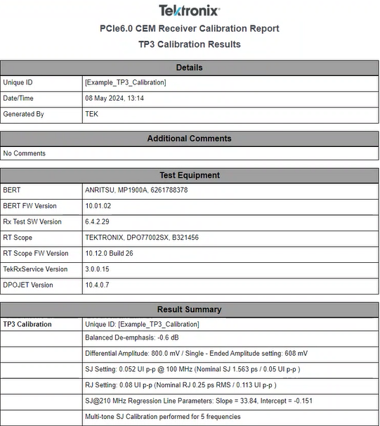 PCIExpress Rx Test Suite EN US 61W 73782 7