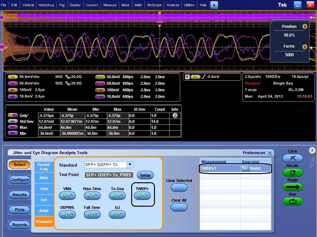 SFP TX SFP WDP