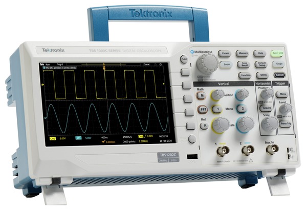 how to use a test tone generator with an oscilloscope