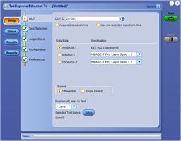 TekXpress 10GBASE T SW Datasheet