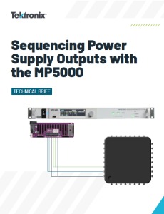Sequencing Power Supply Outputs with MP5000