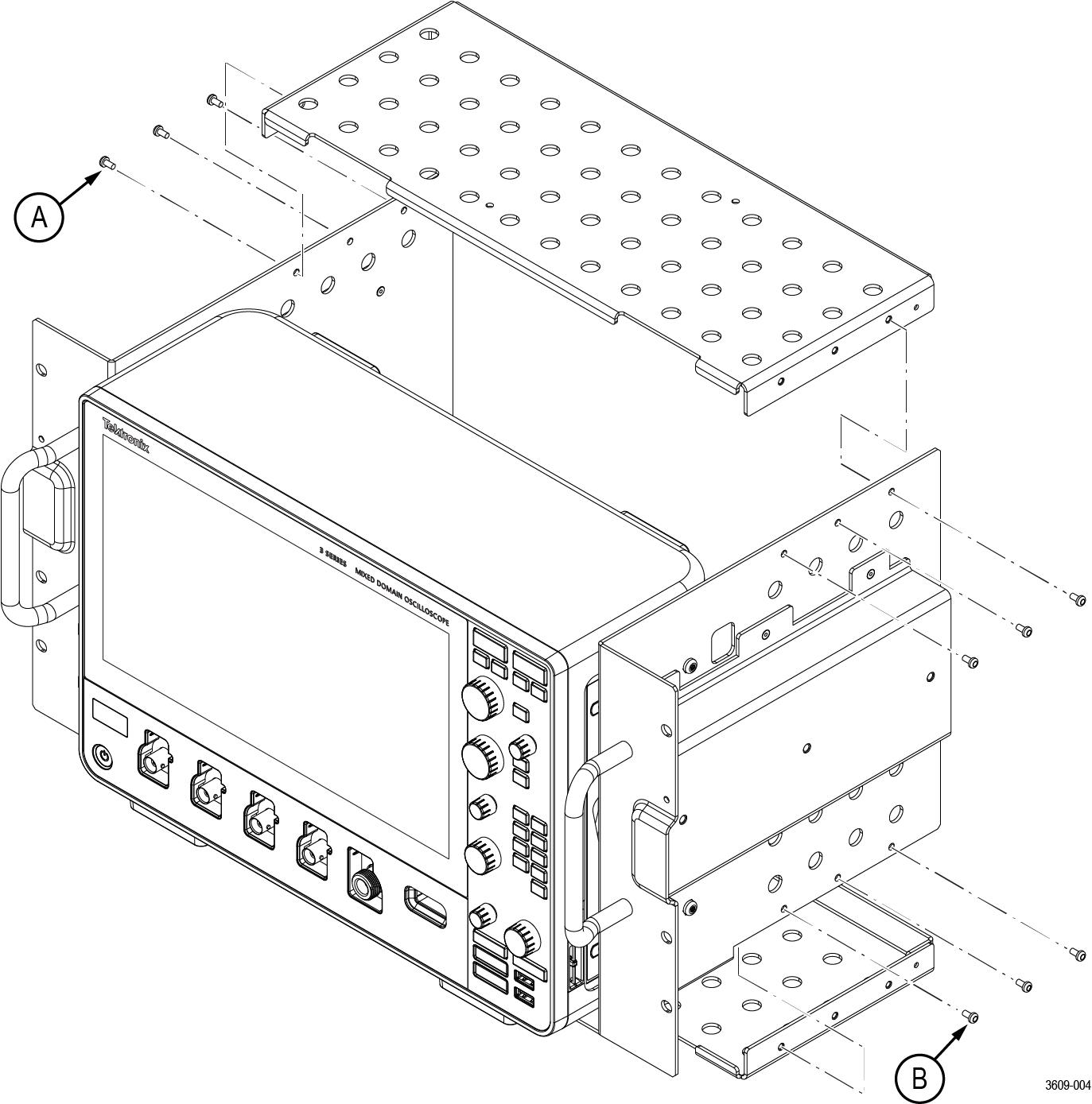 RM3 Rackmount Kit Instructions Tektronix