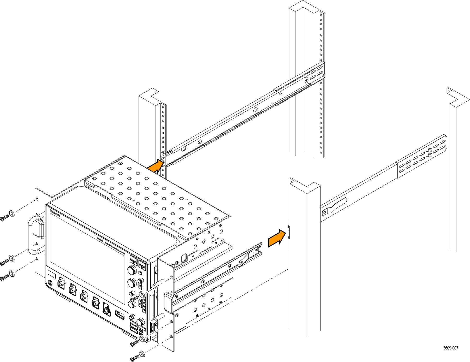 RM3 Rackmount Kit Instructions Tektronix