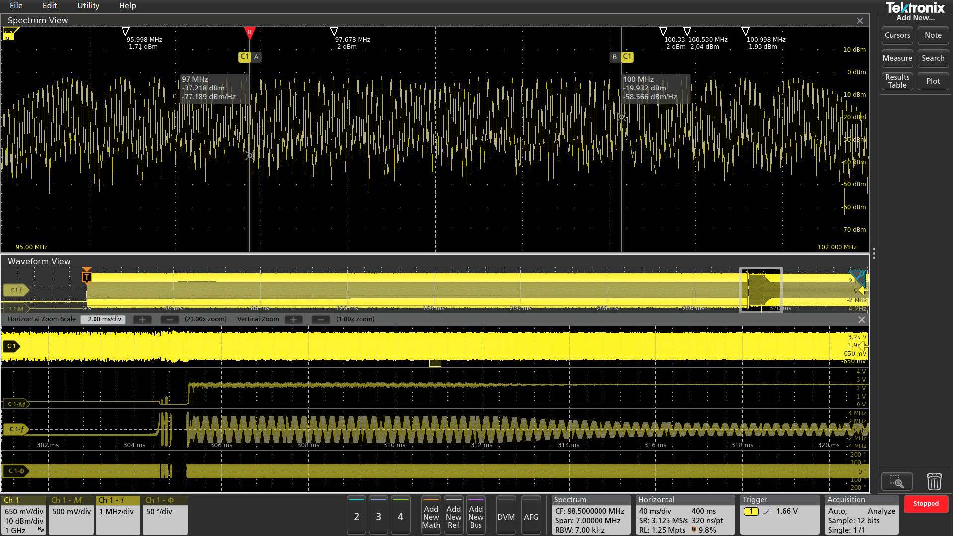 Spectrum View:在示波器上執行頻域分析的新方法 | Tektronix