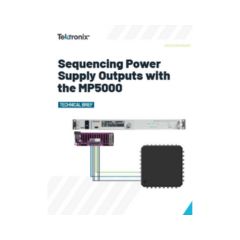 Sequencing Power Supply Outputs with the MP5000