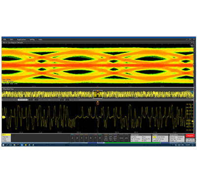 Automotive ethernet testing with an oscilloscope