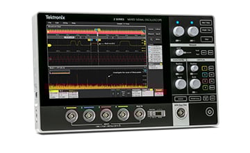 2 series MDO Mixed domain benchtop oscilloscope