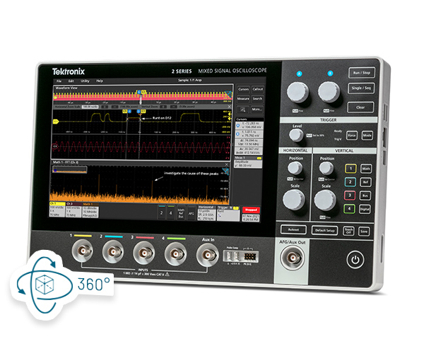 2 Series MSO Portable Mixed Signal Oscilloscope | Tektronix