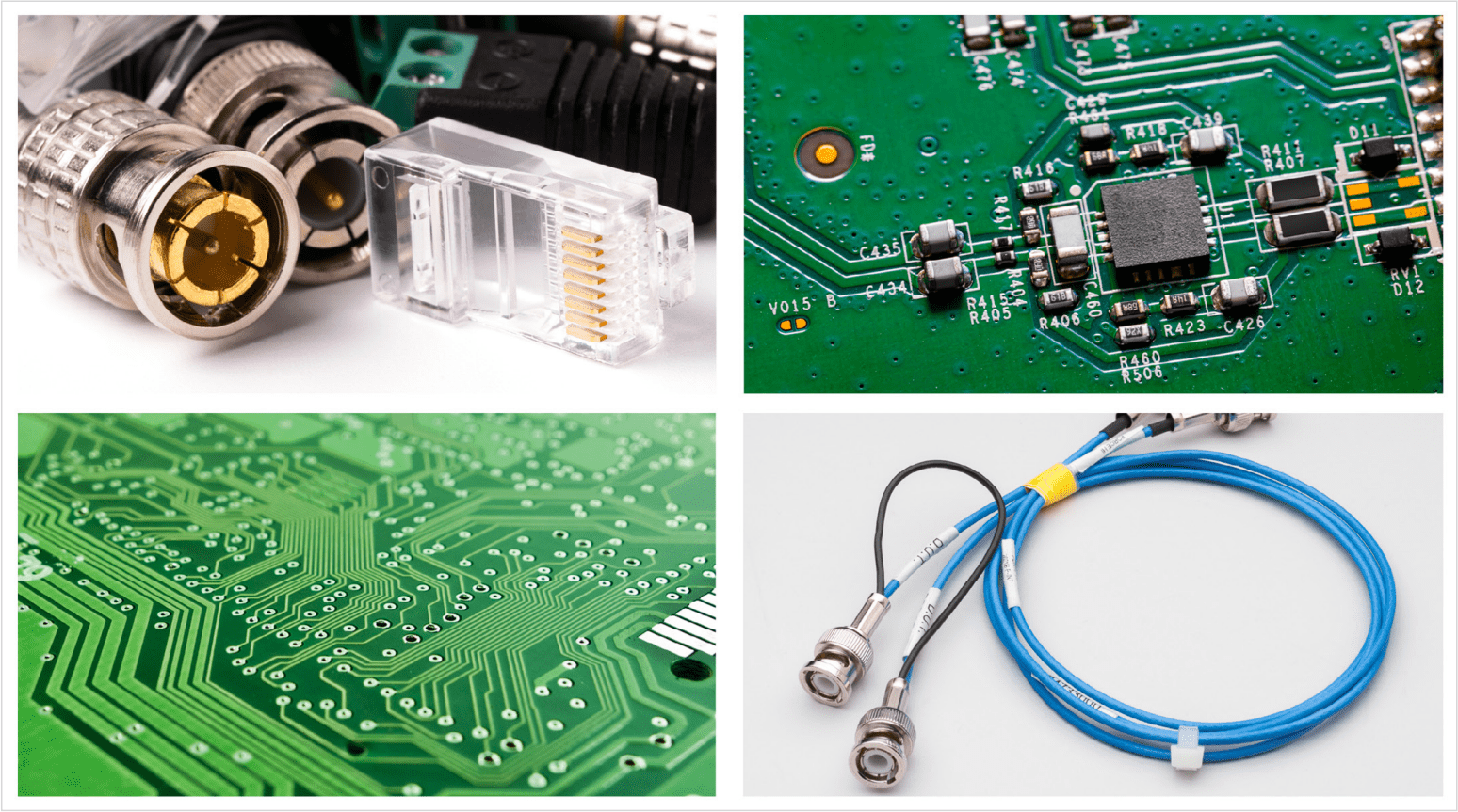 TDR can be used to measure transmission line characteristics of bare and populated PCBs, cables and connectors.