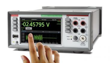 Keithley DMM6500 6.5桁マルチメータ、グラフィカル・タッチスクリーン