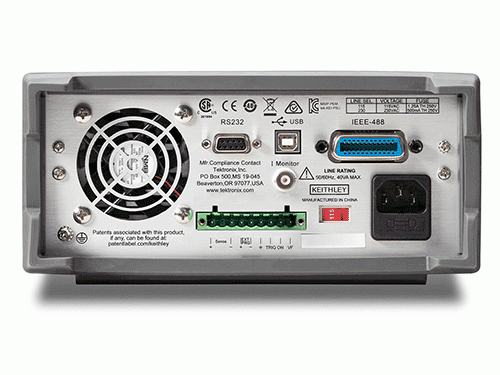 2380 Source Measure Unit alternate back 2380 Source Measure Unit alternate back