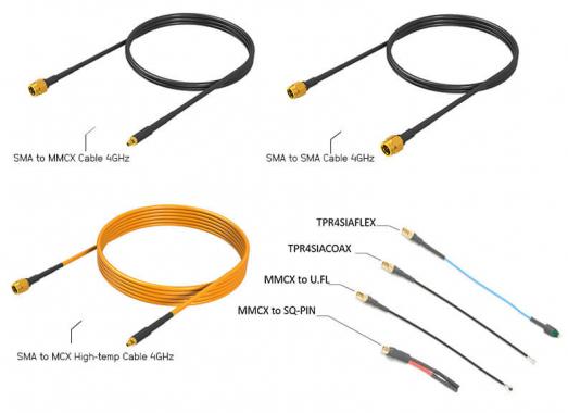 Lock-snap connectors for TPR4000 power rail probe