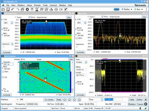 Spectrum analyzer software for Windows 10