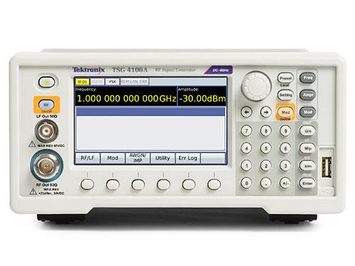 TSG41000A RF signal generator front view