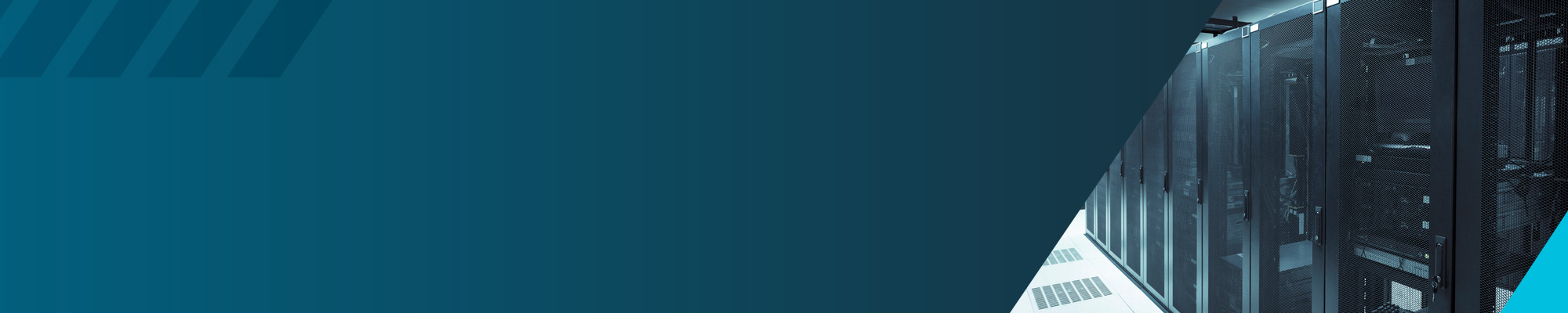 Server racks in an AI data center