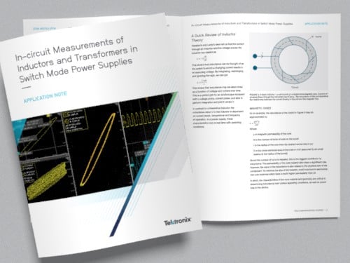 In-circuit Measurement of Inductors and Transformers with an Oscilloscope