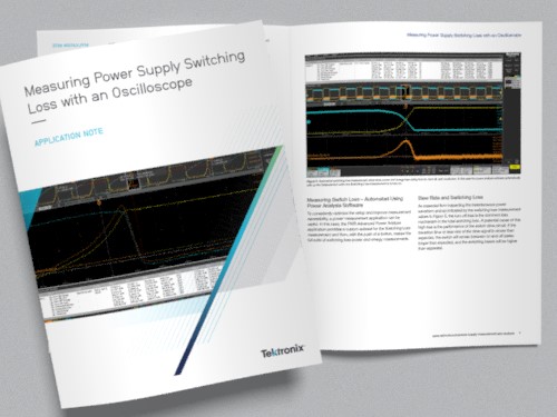 Measuring Power Supply Switching Loss with an Oscilloscope