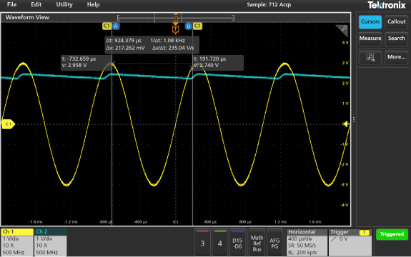 halfwave ripple voltage