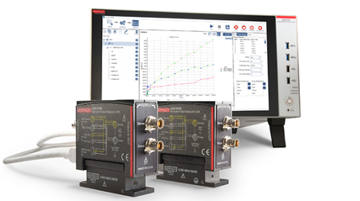 Wafer Level Reliability Semiconductor Testing with Keithley Instrument Using Pulse Measure Modules and Displaying HCI data plots 