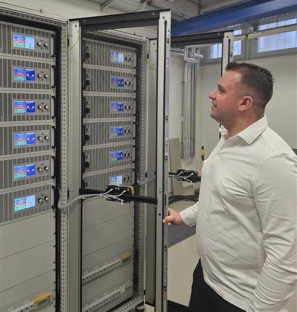 Business Development Manager Eugen Kitke supports the project