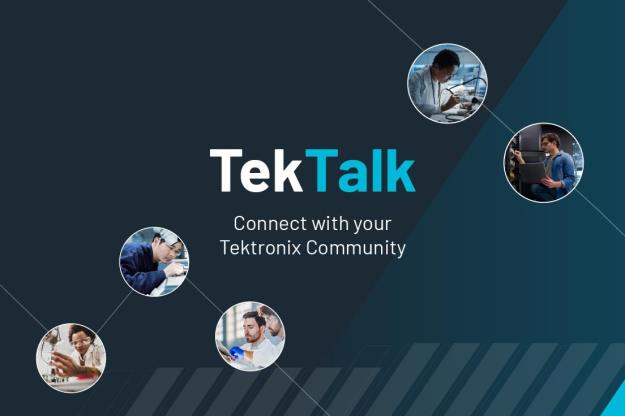 New Tektronix TekTalk forum