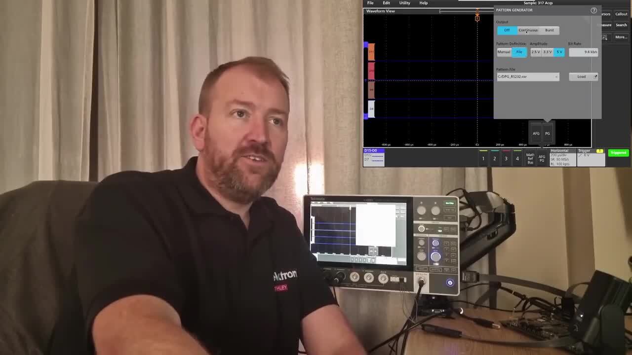 2 Series MSO - Digital Pattern Generator