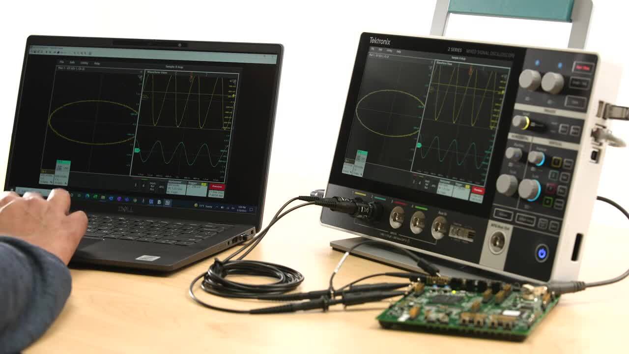 2 Series MSO Mixed Signal Oscilloscope - Remote Collaboration