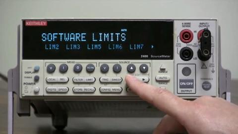 2400 Series - How To Configure the Limits