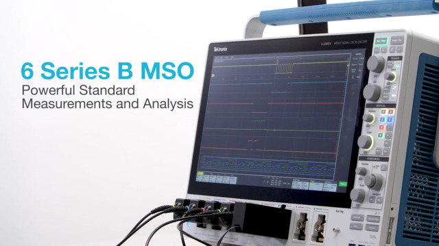 6 Series B MSO - Chapter 3 Built-in measurements and analysis