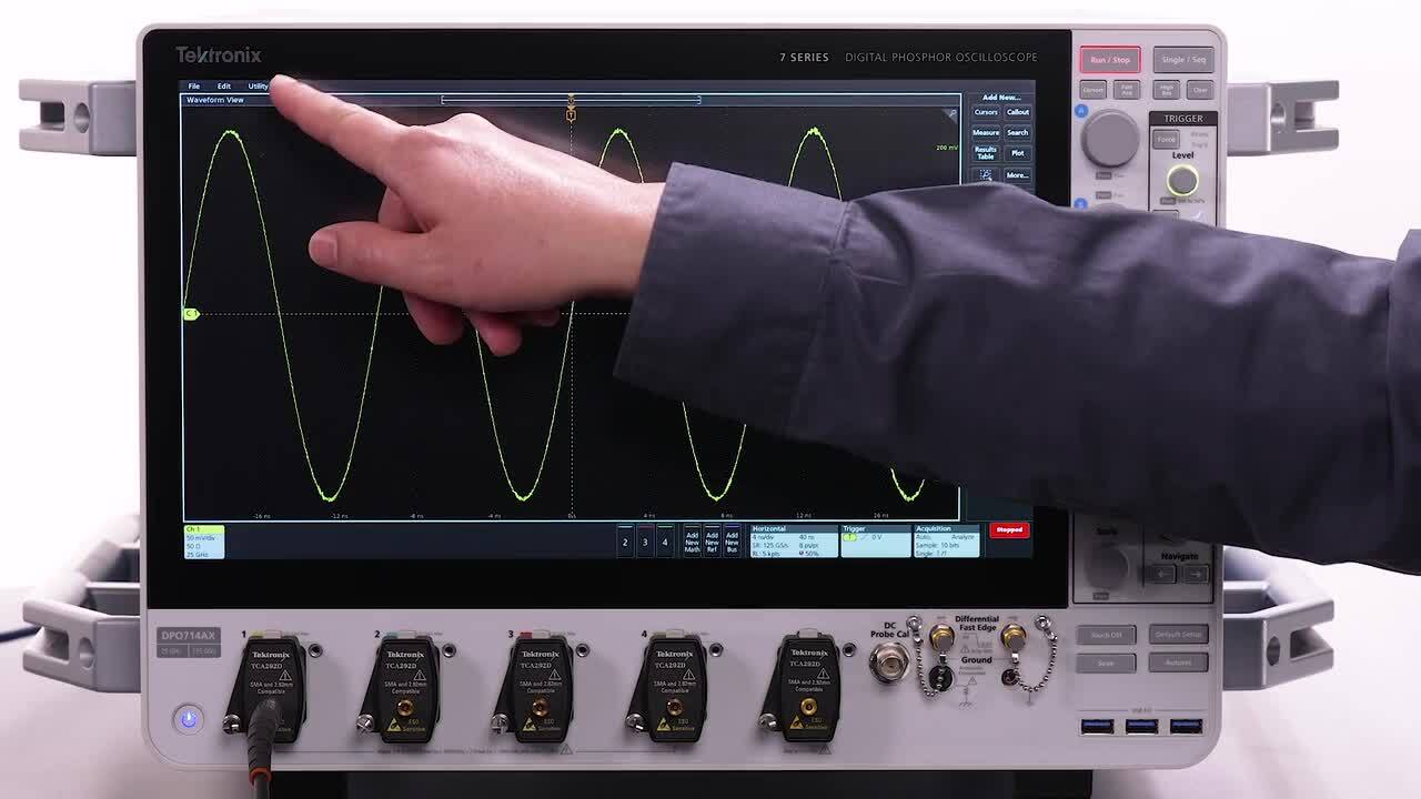 7シリーズDPO デジタル・フォスファ・オシロスコープ | テクトロニクス