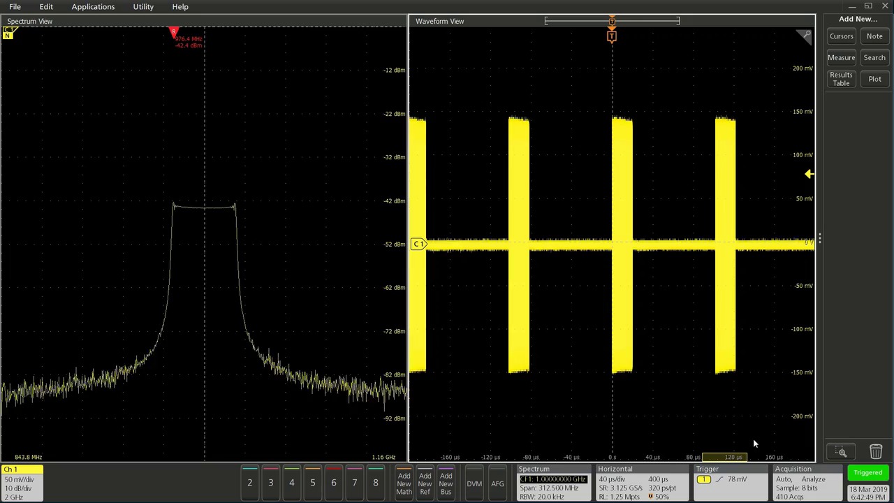 A New Way of Performing Multi-Channel Spectrum Analysis on an Oscilloscope